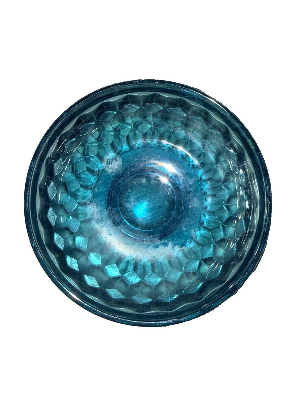 Whitehall Small Blue Berry Dessert Bowl 5” Vintage